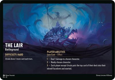 The Lair // Infinite Wrath - Battleground (Oversized), Illumineer's Quest: Deep Trouble