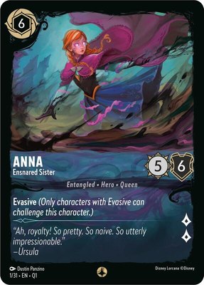 Anna - Ensnared Sister, Illumineer's Quest: Deep Trouble