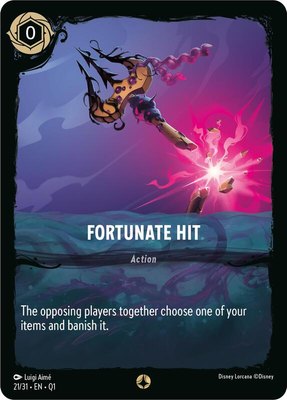 Fortunate Hit, Illumineer's Quest: Deep Trouble