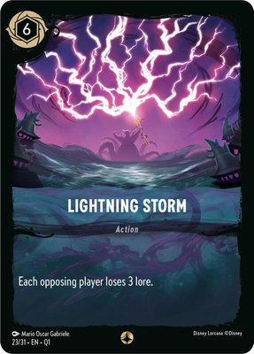 Lightning Storm, Illumineer's Quest: Deep Trouble