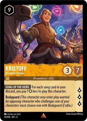 Kristoff - Reindeer Keeper, Shimmering Skies