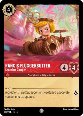 Rancis Fluggerbutter - Chocolate Charger, Shimmering Skies