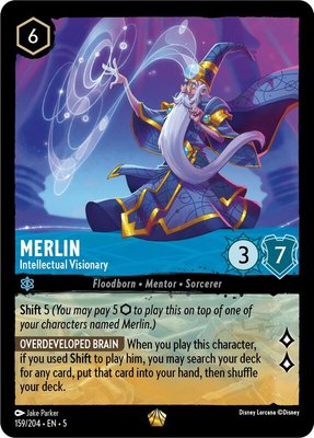 Merlin - Intellectual Visionary, Shimmering Skies