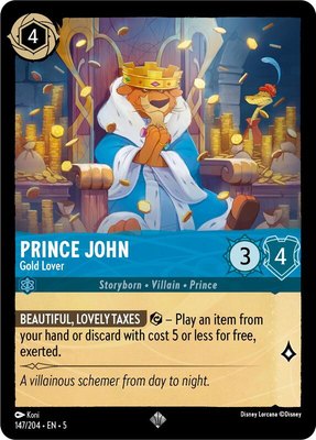 Prince John - Gold Lover, Shimmering Skies
