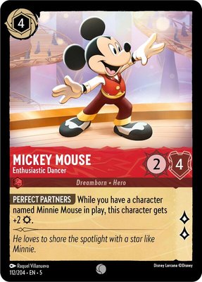 Mickey Mouse - Enthusiastic Dancer, Shimmering Skies