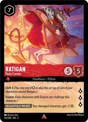 Ratigan - Party Crasher, Shimmering Skies