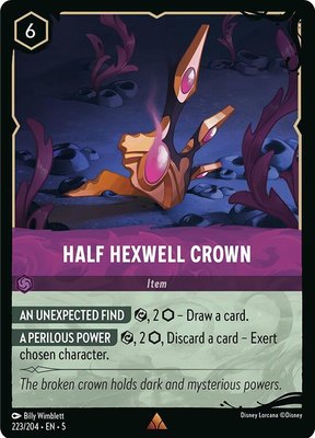 Half Hexwell Crown, Illumineer's Quest: Deep Trouble