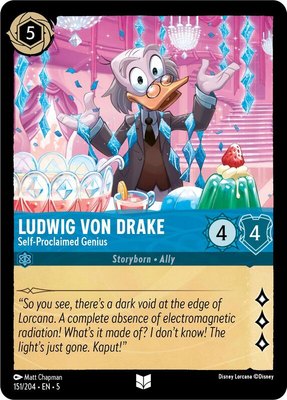 Ludwig Von Drake - Self-Proclaimed Genius, Shimmering Skies