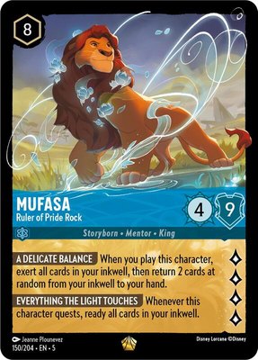 Mufasa - Ruler of Pride Rock, Shimmering Skies