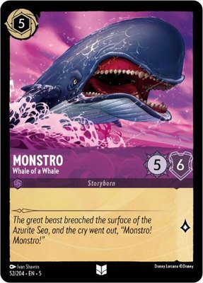 Monstro - Whale of a Whale, Shimmering Skies