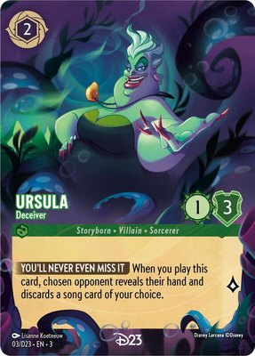 Ursula - Deceiver, D23 Promos