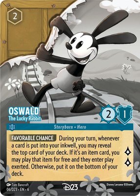 Oswald - The Lucky Rabbit, D23 Promos