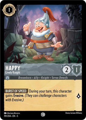 Happy - Lively Knight, Shimmering Skies