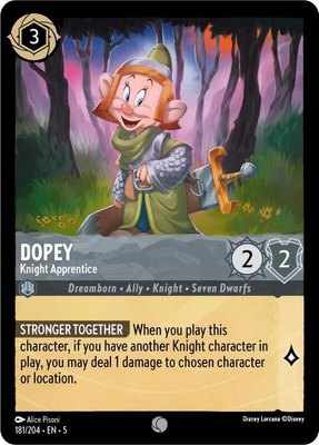 Dopey - Knight Apprentice, Shimmering Skies
