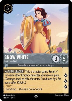 Snow White - Fair-Hearted, Shimmering Skies