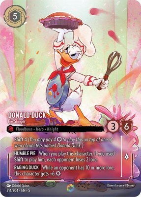 Donald Duck - Pie Slinger (Enchanted), Shimmering Skies