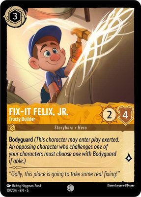 Fix-It Felix, Jr. - Trusty Builder, Shimmering Skies