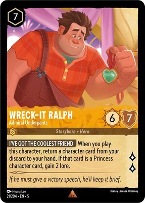 Wreck-It Ralph - Admiral Underpants, Shimmering Skies