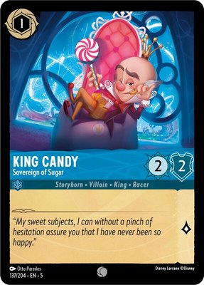 King Candy - Sovereign of Sugar, Shimmering Skies