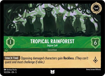 Tropical Rainforest - Jaguar Lair, Shimmering Skies