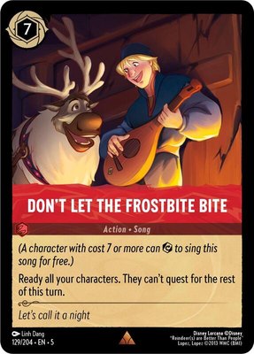 Don't Let the Frostbite Bite, Shimmering Skies