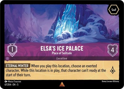 Elsa's Ice Palace - Place of Solitude, Shimmering Skies