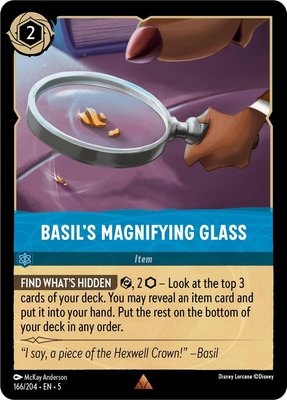 Basil's Magnifying Glass, Shimmering Skies