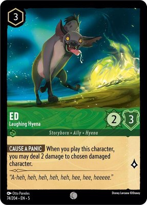 Ed - Laughing Hyena, Shimmering Skies