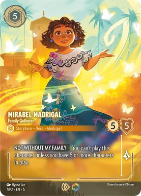Mirabel Madrigal - Family Gatherer (Store Championship), Disney Lorcana Promo Cards