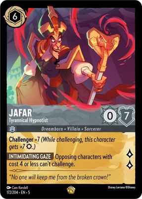 Jafar - Tyrannical Hypnotist, Shimmering Skies