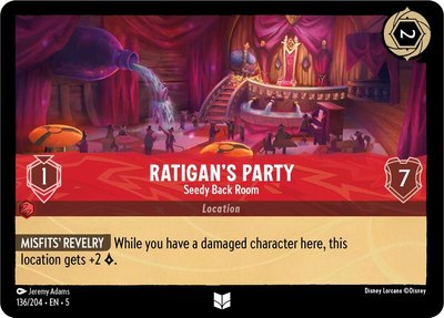 Ratigan's Party - Seedy Back Room, Shimmering Skies