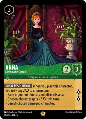 Anna - Diplomatic Queen, Shimmering Skies