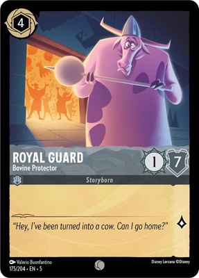 Royal Guard - Bovine Protector, Shimmering Skies