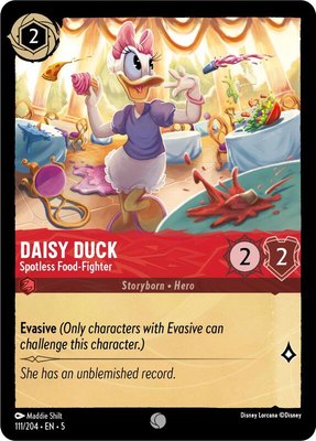 Daisy Duck - Spotless Food-Fighter, Shimmering Skies