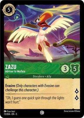 Zazu - Advisor to Mufasa, Shimmering Skies