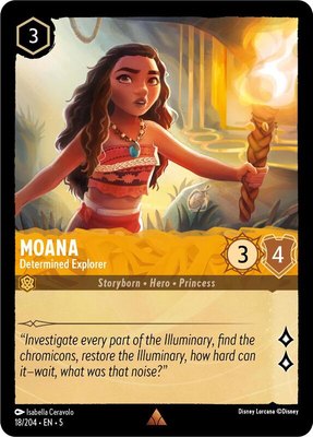 Moana - Determined Explorer, Shimmering Skies