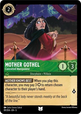 Mother Gothel - Conceited Manipulator, Shimmering Skies