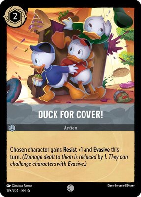 Duck for Cover!, Shimmering Skies