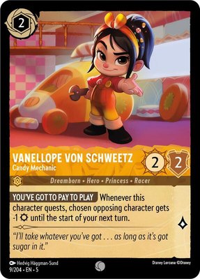 Vanellope von Schweetz - Candy Mechanic, Shimmering Skies