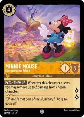 Minnie Mouse - Compassionate Friend, Shimmering Skies