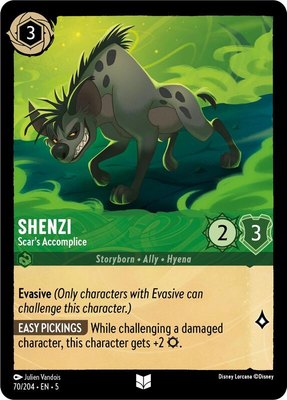 Shenzi - Scar's Accomplice, Shimmering Skies