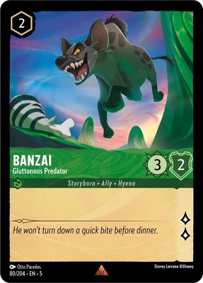 Banzai - Gluttonous Predator, Shimmering Skies