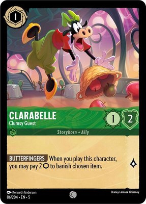 Clarabelle - Clumsy Guest, Shimmering Skies