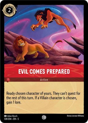 Evil Comes Prepared, Shimmering Skies