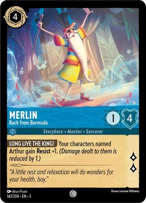 Merlin - Back from Bermuda, Shimmering Skies