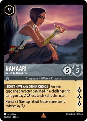 Namaari - Resolute Daughter, Shimmering Skies