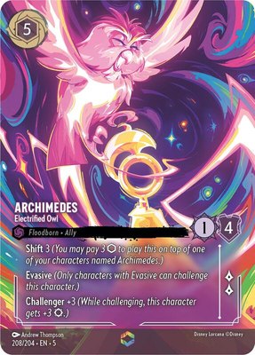 Archimedes - Electrified Owl (Enchanted), Shimmering Skies