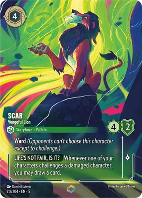 Scar - Vengeful Lion (Enchanted), Shimmering Skies