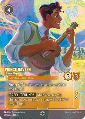 Prince Naveen - Ukulele Player (Enchanted), Shimmering Skies