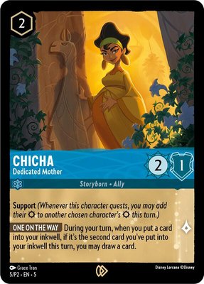 Chicha - Dedicated Mother, Disney Lorcana Promo Cards